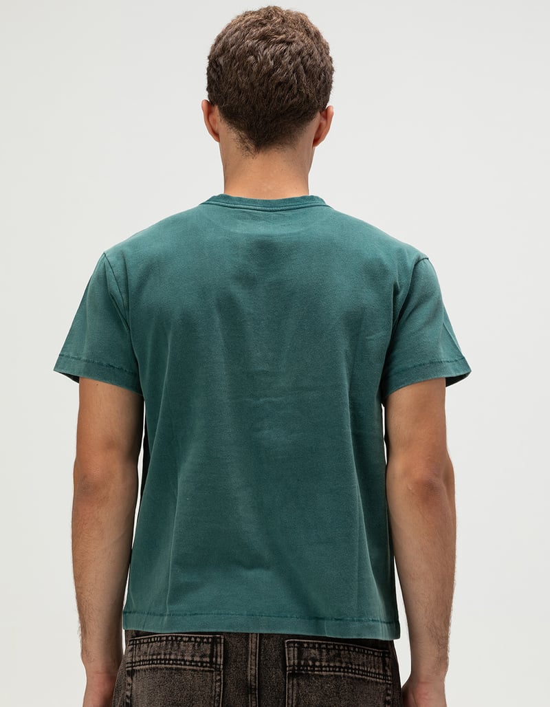 RSQ Mens Washed Shrunken Tee image number 4