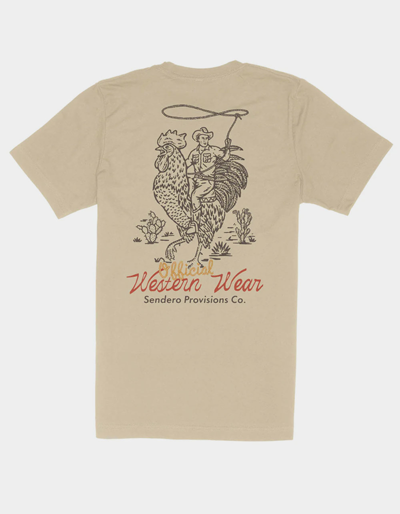 SENDERO PROVISIONS CO. Official Western Mens Tee image number 0