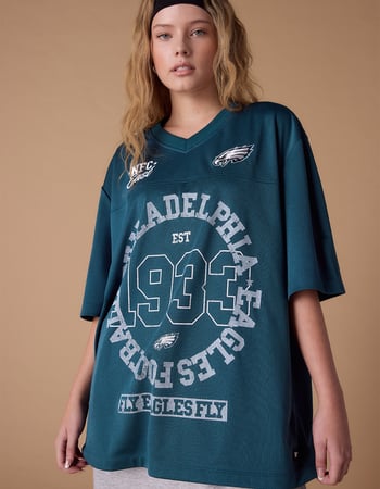 THE WILD COLLECTIVE Philadelphia Eagles Womens Jersey Primary Image