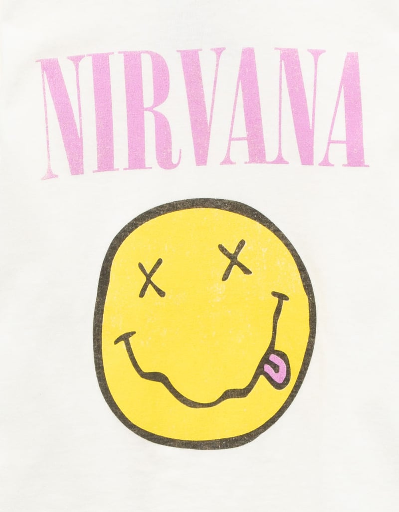 NIRVANA Girls Boyfriend Tee image number 2
