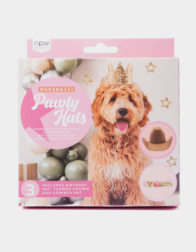 Puparazzi Pawty Hats 3 Pack Pet Hats image number 0
