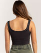 FULL TILT Seamless Washed Chevron Womens Tank Top image number 4