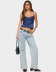 EDIKTED Tamar Satin Effect Tank Top image number 5