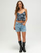 FULL TILT Ruffle Mesh Womens Cami image number 2