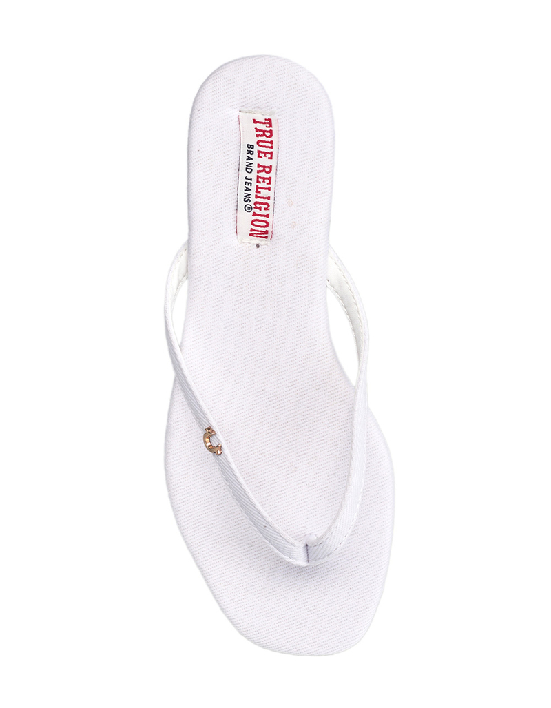 TRUE RELIGION Sexyy Thong Slip-On Womens Flip Flops image number 4