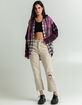 BDG Urban Outfitters Serena Womens Hooded Shirt image number 4