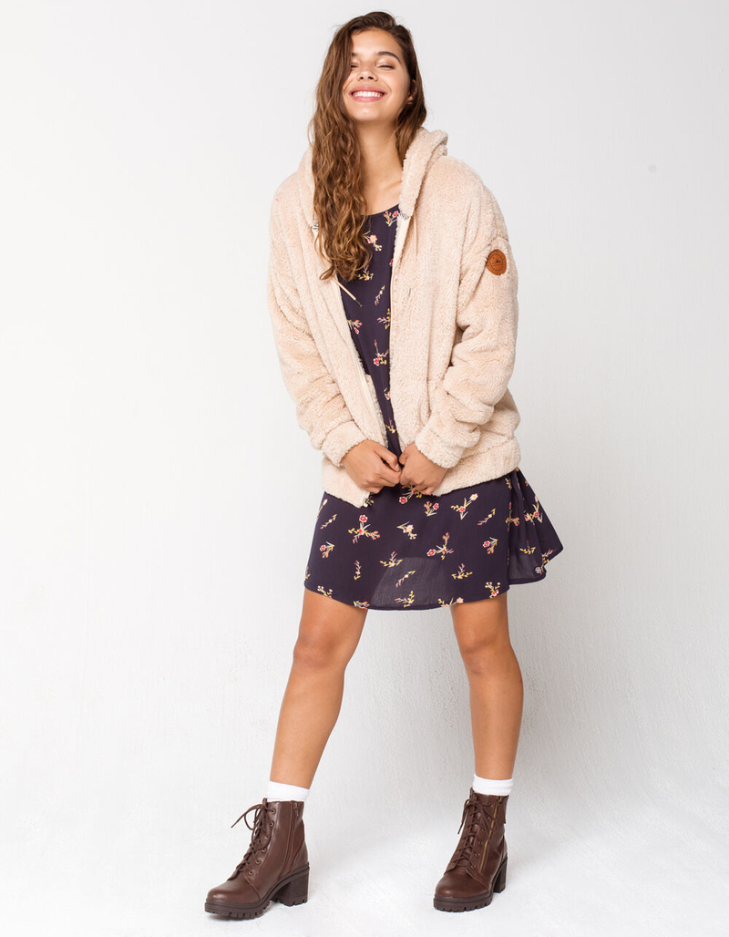 ROXY Head On Down Womens Sherpa Jacket image number 4