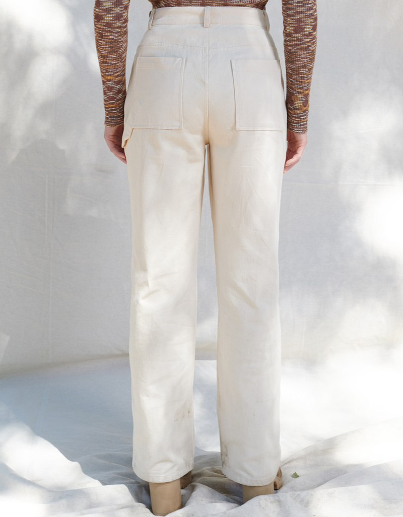 WEST OF MELROSE Womens Utility Wide Leg Pants image number 4