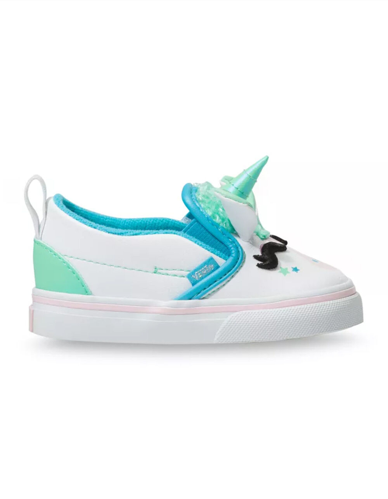 VANS Toddler Unicorn Slip-On Velcro Shoes image number 1