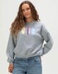 RSQ Womens Surfboard Crewneck Sweatshirt image number 1