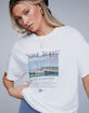 FULL TILT San Tropez Womens Boyfriend Tee image number 1