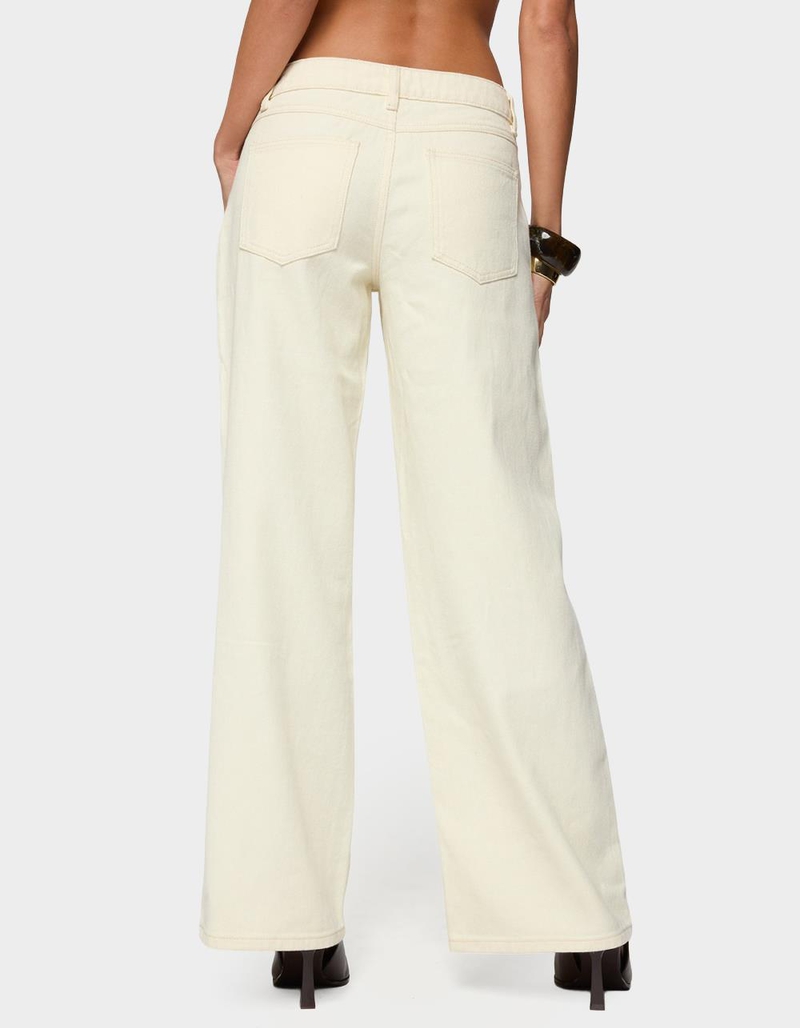 EDIKTED Roman Low Rise Baggy Jeans image number 2