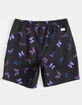 BLUE CROWN Butterfly Mens Swim Shorts image number 5