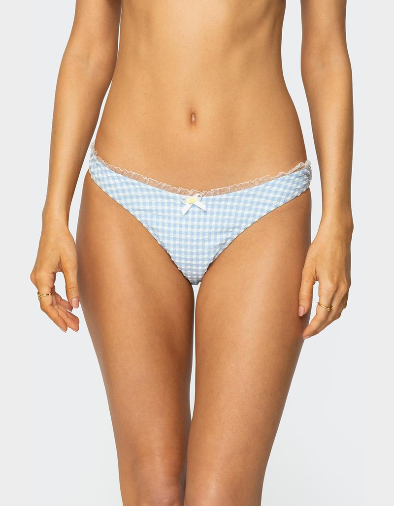EDIKTED Jordy Cheeky Bikini Bottoms image number 0