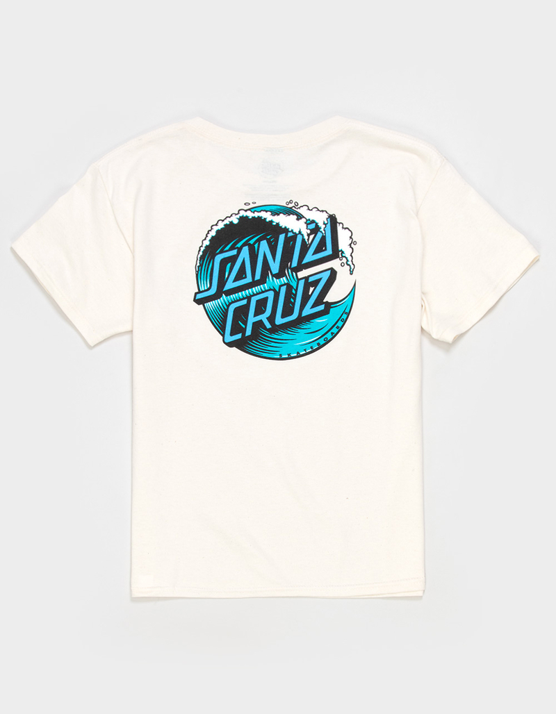 SANTA CRUZ Wave Dot Boys Tee image number 1