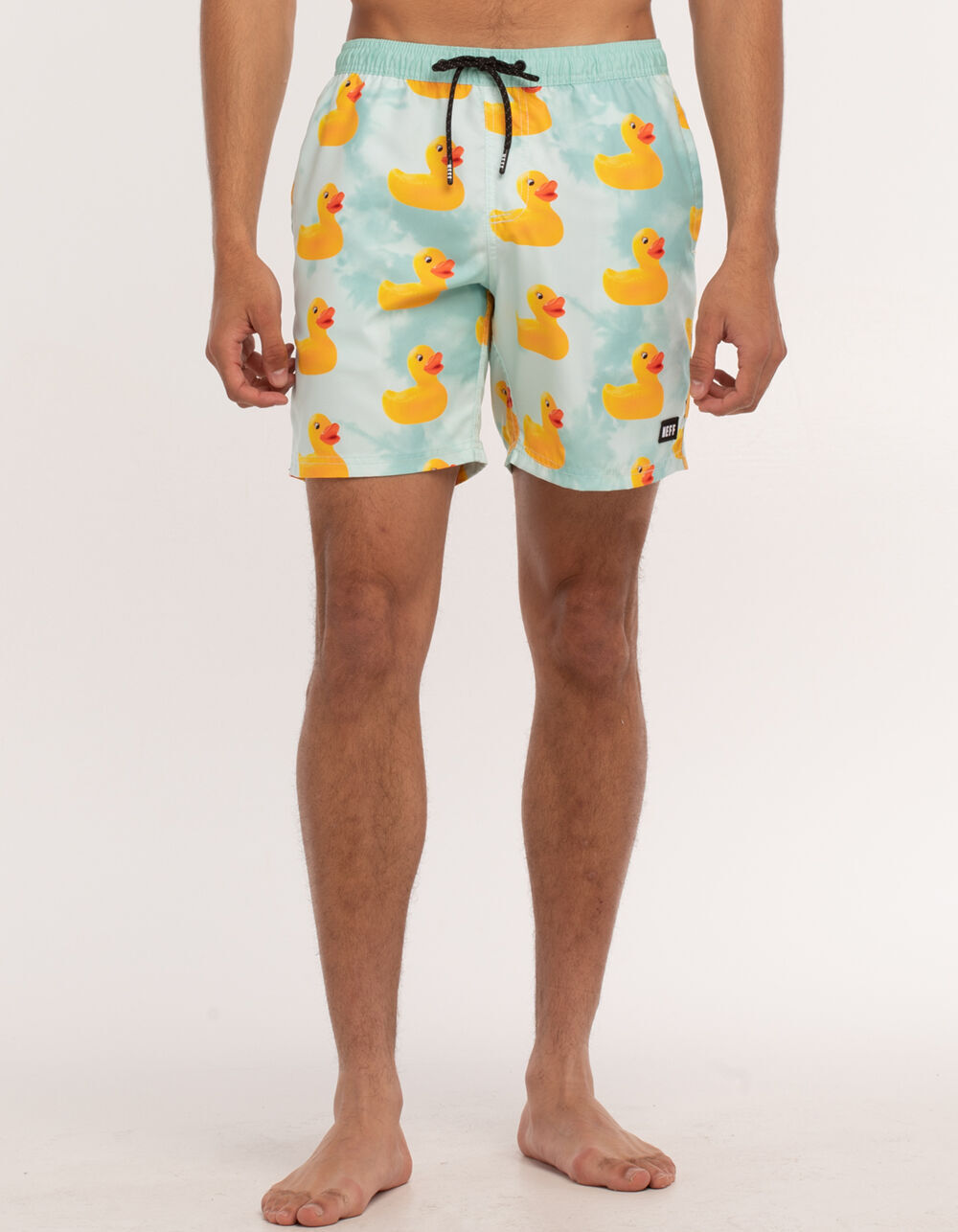 NEFF Ducky Glacier Volley Shorts - SILVER | Tillys