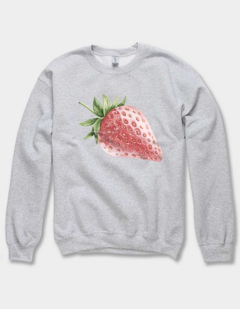 STRAWBERRY Vintage Distressed Unisex Crewneck Sweatshirt Primary Image