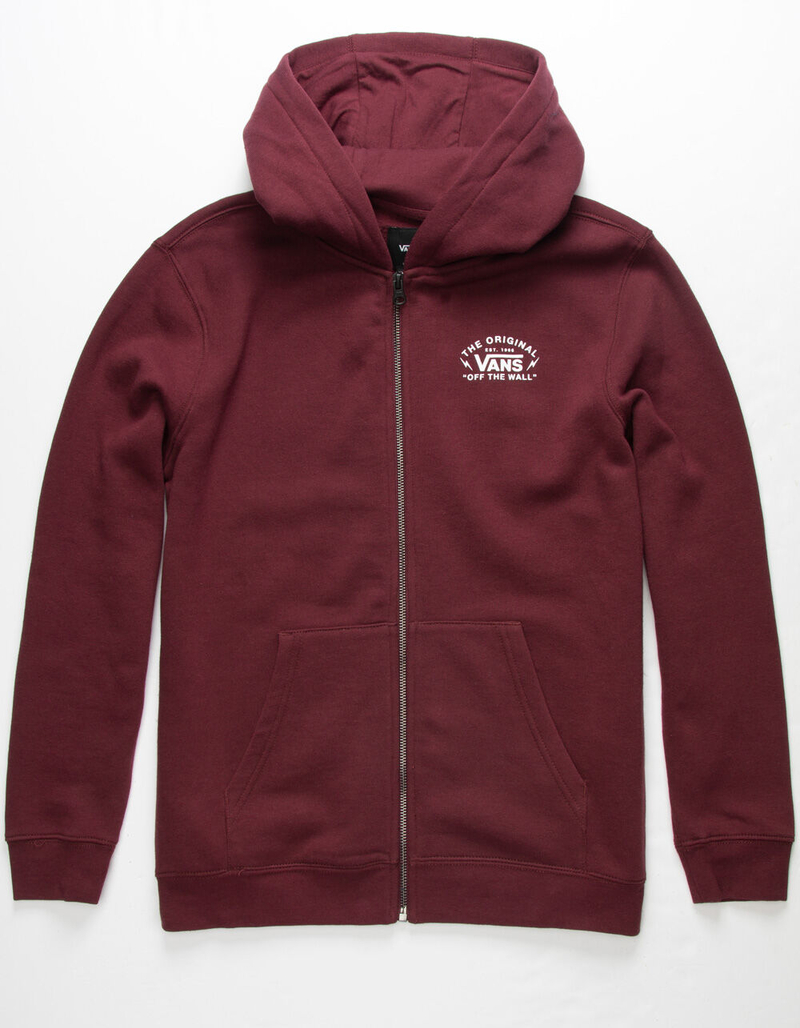 VANS Bolt Action Boys Zip Hoodie image number 1