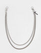 RSQ Mens Cross Double Wallet Chain image number 1
