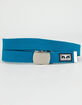 OBEY Big Boy Mens Sky Blue Web Belt image number 1