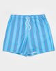 RSQ Mens Seersucker 6.5" Swim Trunks image number 2