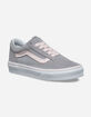 VANS Old Skool Suede Alloy & Heavenly Pink Girls Shoes image number 2
