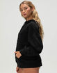 FULL TILT Cross Applique Womens Hoodie image number 3