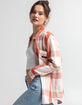 RVCA Decades Womens Zip Flannel image number 2