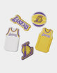 CROCS NBA Los Angeles Lakers 5 Pack Jibbitz&trade; Charms image number 1