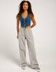 RSQ Womens Denim Halter Top image number 5