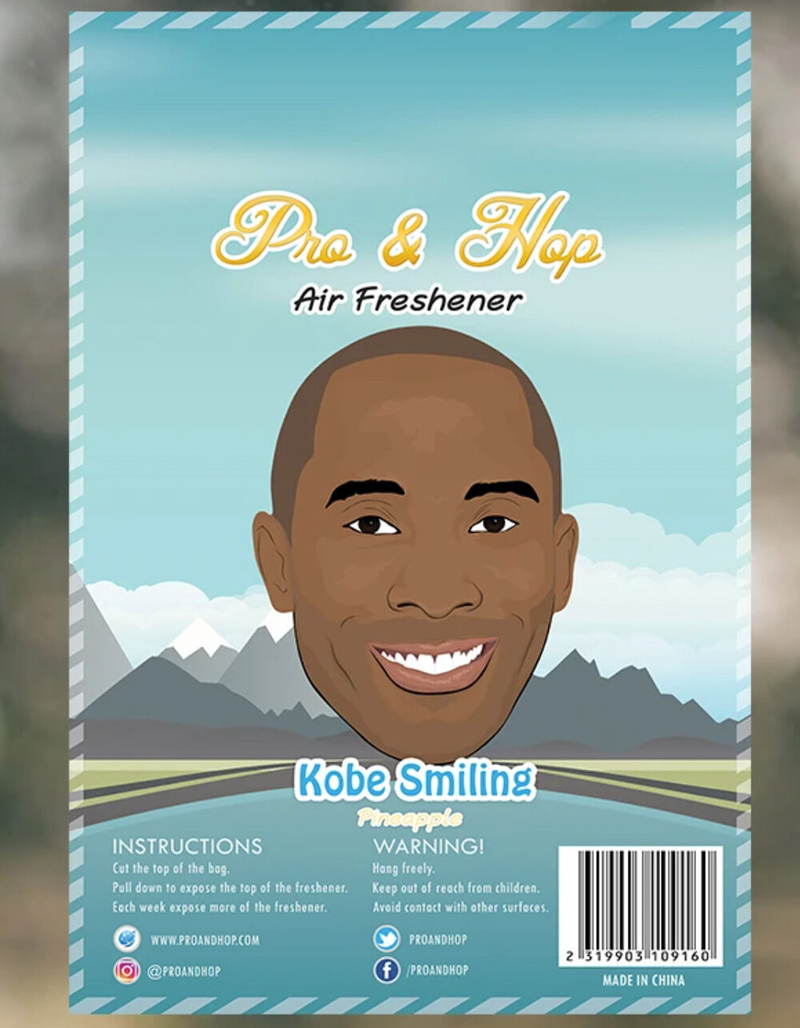 Kobe Smiling Air Freshener image number 1