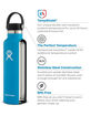 HYDRO FLASK White 18oz Standard Mouth Water Bottle image number 2