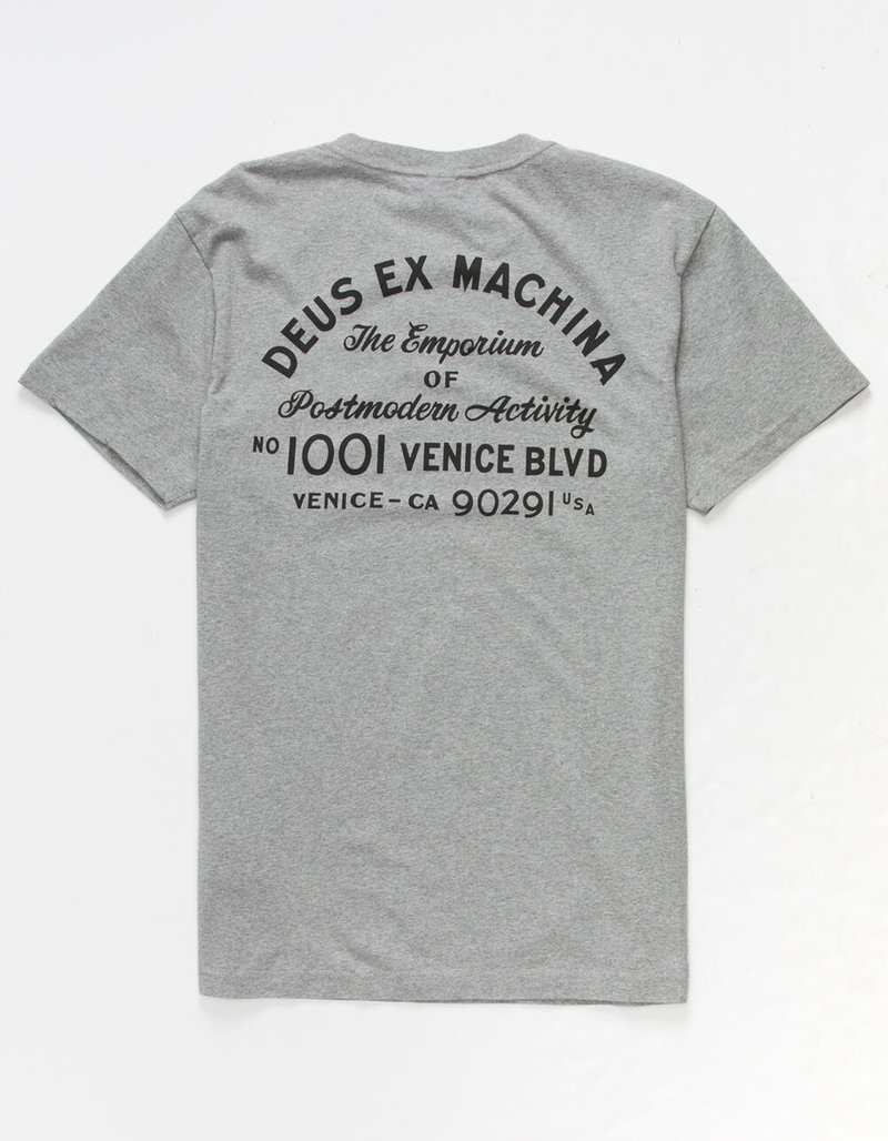 DEUS EX MACHINA Camperdown Address Mens Pocket T-Shirt image number 0