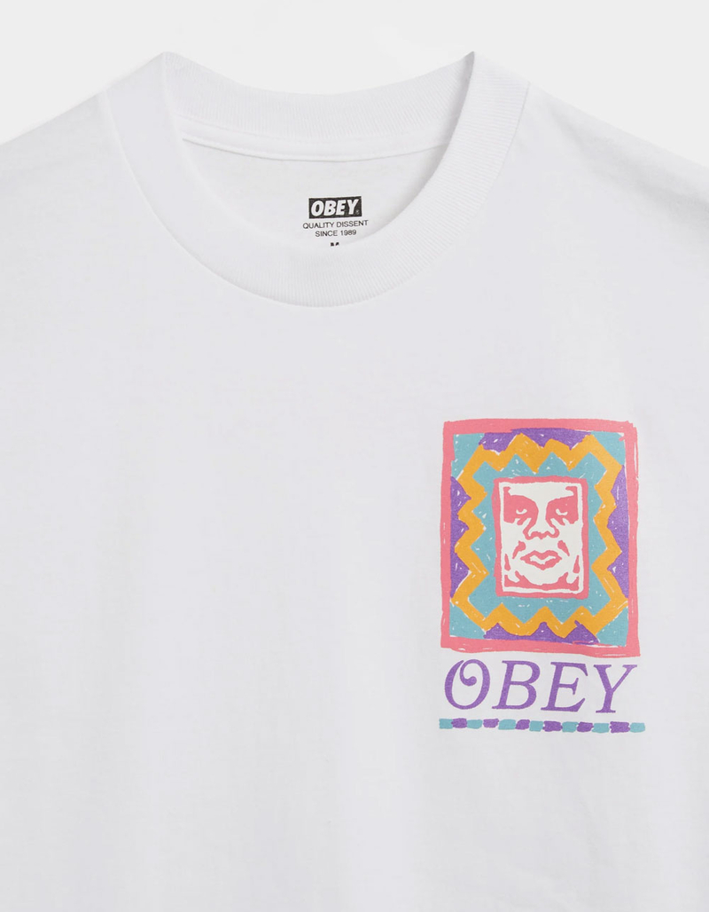 OBEY Throwback Mens Tee image number 2