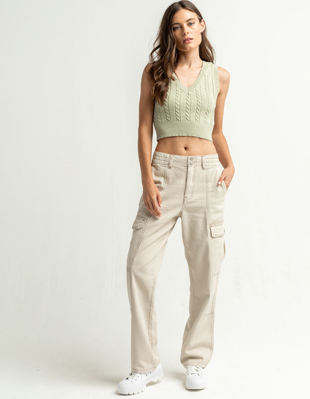 FULL TILT Smock Waist Womens Cargo 