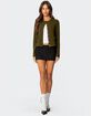 EDIKTED Half Cable Knit Cardigan image number 2