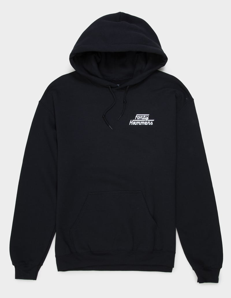 FORTY HAMMERS Born And Raised Mens Hoodie image number 1