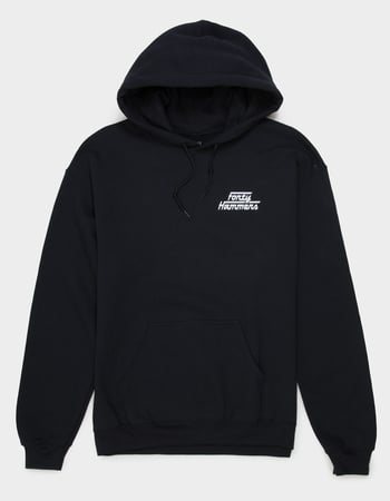 FORTY HAMMERS Born And Raised Mens Hoodie Alternative Image