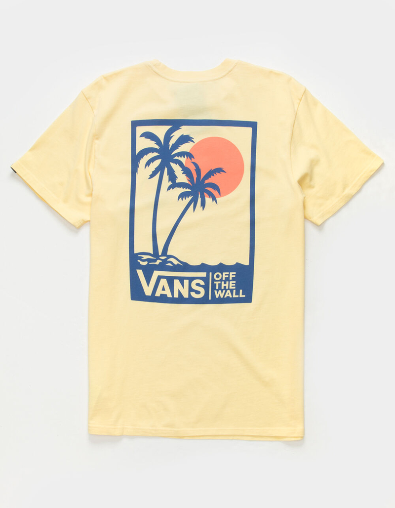 VANS Vintage Boxed Palms Mens T-Shirt image number 0