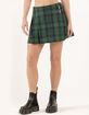 RSQ Womens Dual-Buckle Plaid Skirt image number 2
