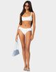 EDIKTED Lacey Ruffled Bikini Top image number 2