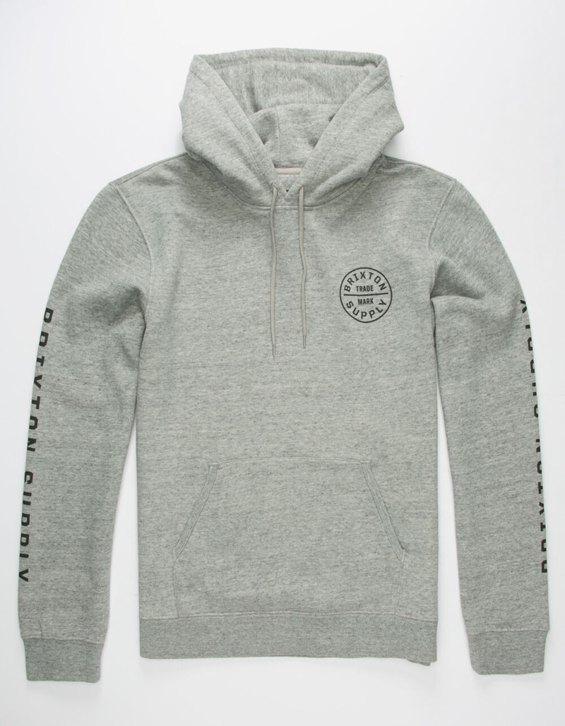 BRIXTON Oath Heather Mens Hoodie image number 0