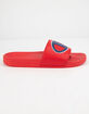 CHAMPION IPO Red Mens Slide Sandals image number 3