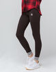 ADIDAS 3 Stripes Cuff Black Womens Leggings image number 1
