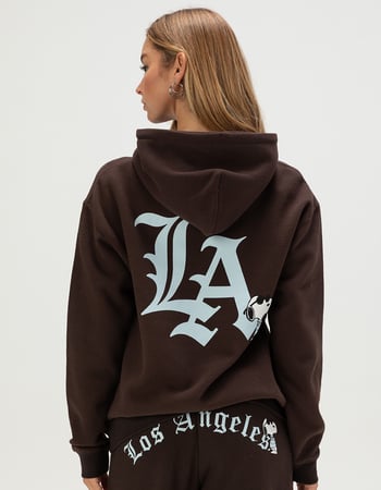 RIOT SOCIETY x Peanuts LA Snoopy Womens Hoodie Primary Image
