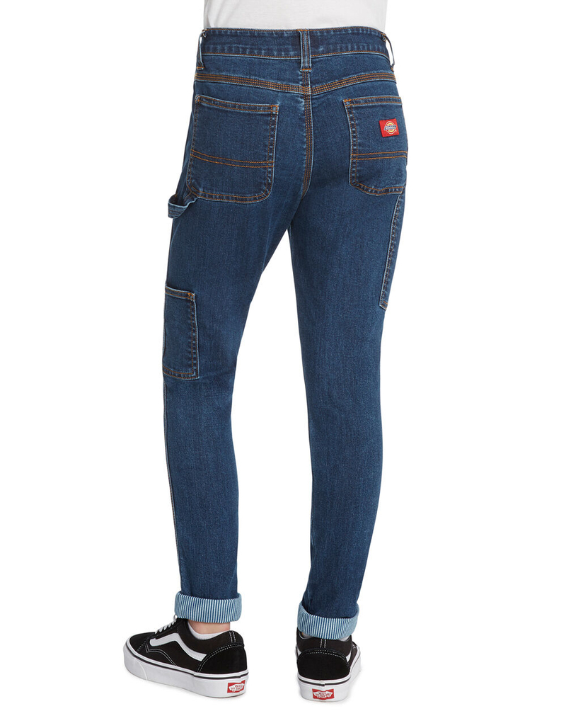 DICKIES Denim Girls Carpenter Pants image number 5