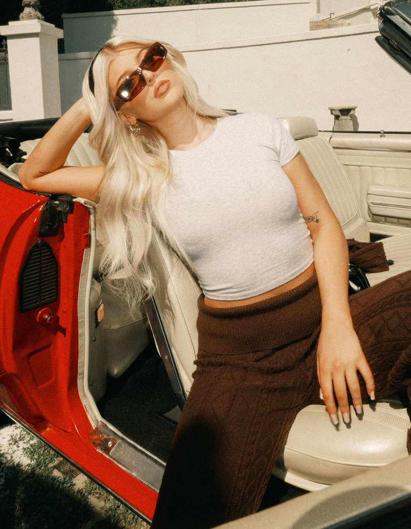 TILLYS Womens Baby Tee image number 0