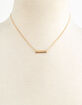 FULL TILT Rhinestone Bar Necklace image number 2