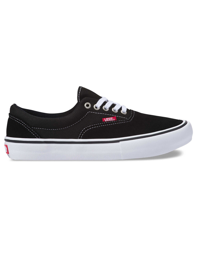 VANS Era Pro Mens Black & White Shoes image number 0