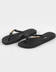 HAVAIANAS Top Logo Metallic Womens Flip Flops image number 3